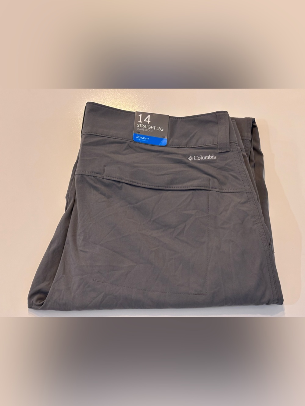 Columbia Saturday Trail Stretch Pants, Gray. Women’s 14 Long. New with tags! - Picture 3 of 16